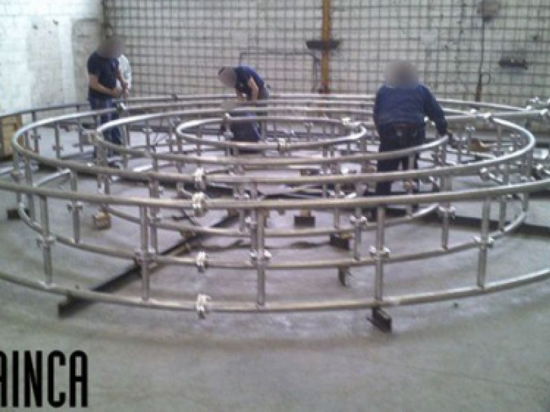 2 líneas de condensados en AISI 316L