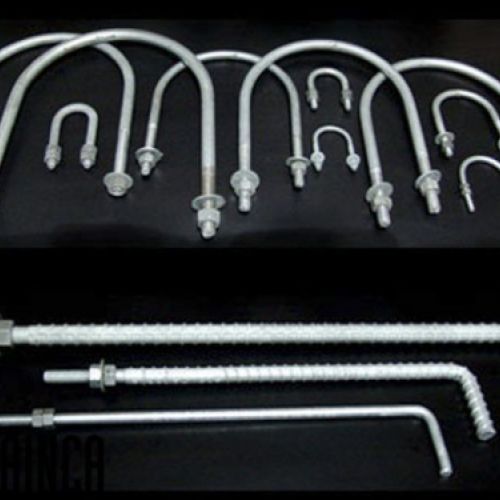 Abarcones y pernos en AISI 316L.