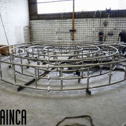 2 líneas de condensados en AISI 316L