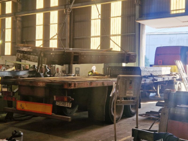 Carga camión Puerta Refrigerada