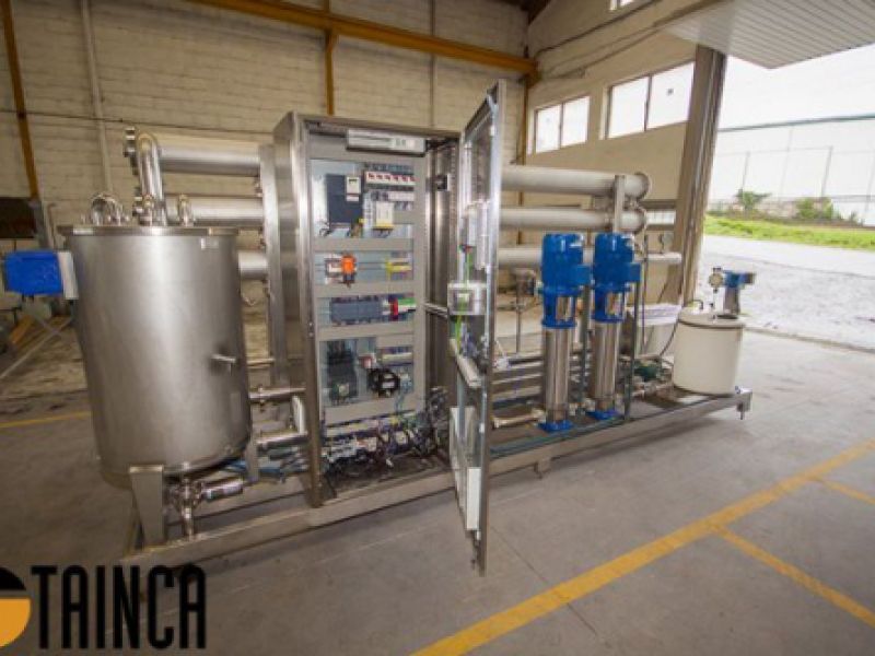 Planta para tratamiento de lácteos