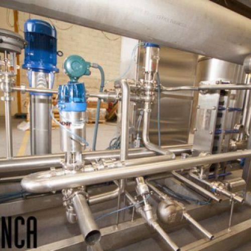 Planta para tratamiento de lácteos