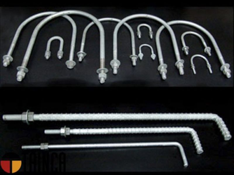 Abarcones y pernos en AISI 316L.