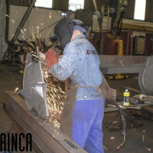 Reparando cangilón