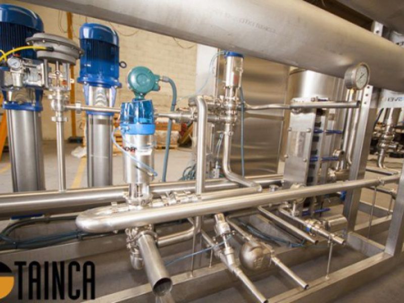 Planta para tratamiento de lácteos