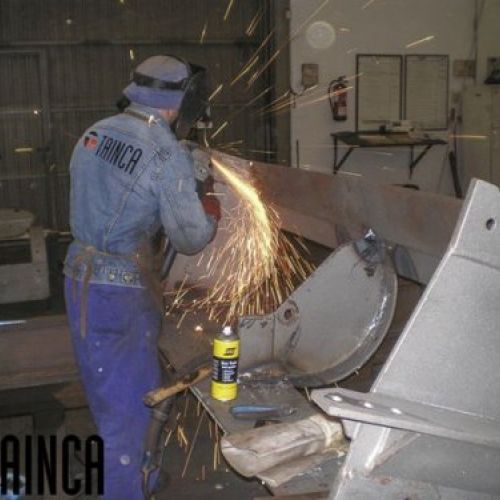 Reparando cangilón